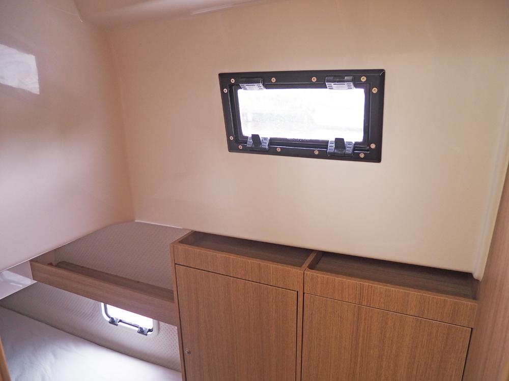 Achterkajuit, Accommodatie